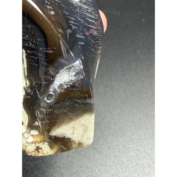 Natural Volcano Agate Flame Polished Healing Crystal Stone 328g 4" UVs - Picture 11 of 15